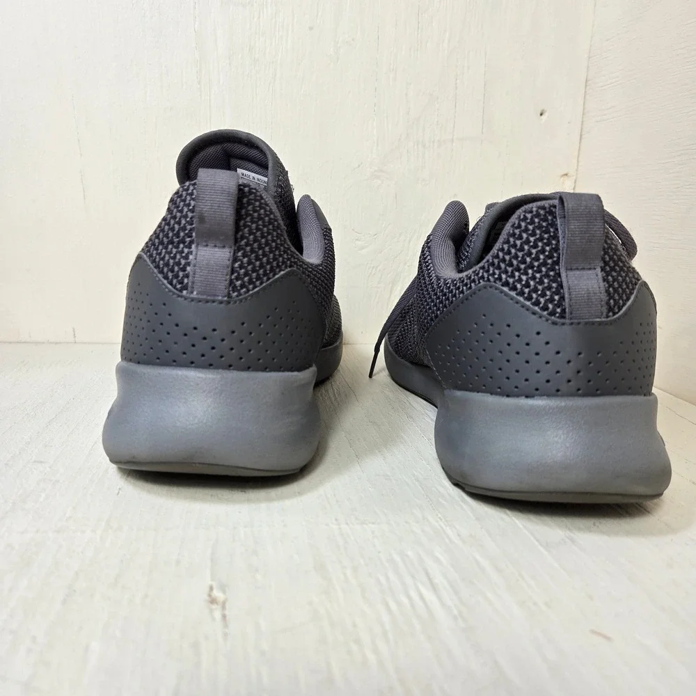 Adidas Cloudfoam Men's Versatile Grey Mesh Running Sneakers ART DB1454 Size 10.5